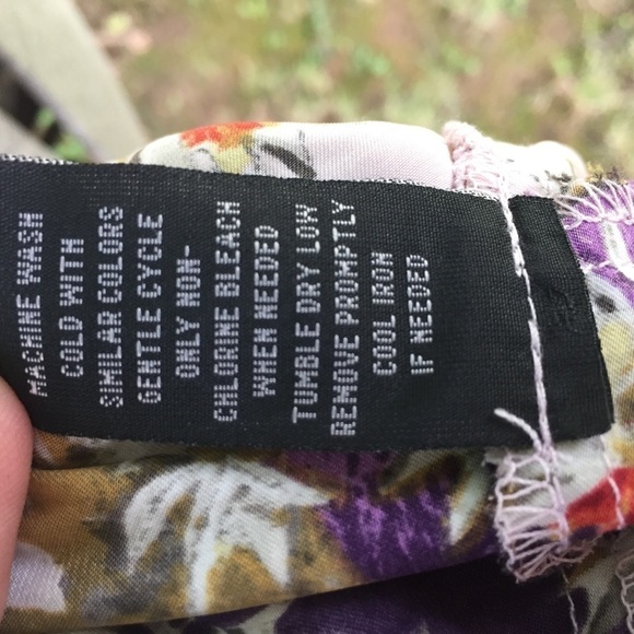 KINDER AGGUGINI Macy’s Soft Poly Silk Mixed Print - Picture 8 of 8